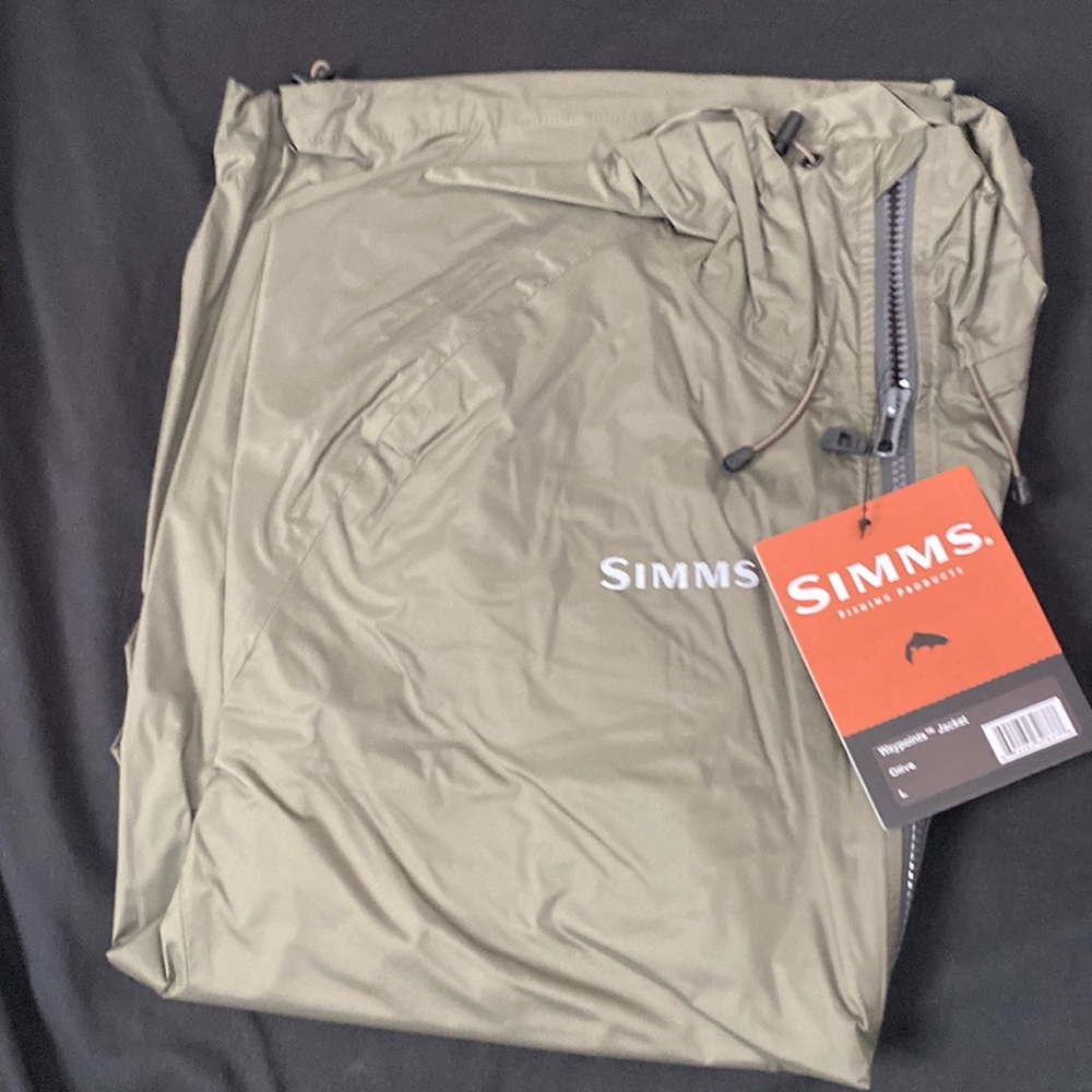 Brand new with tags Simms Fishing waypoints Modelo Especial custom jacket.